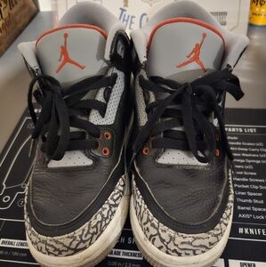 Air Jordan 3 Black cement GS